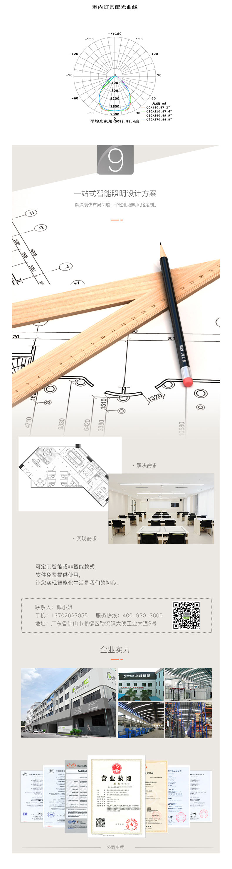 LED護眼教室燈（36W直發(fā)光圓角款）